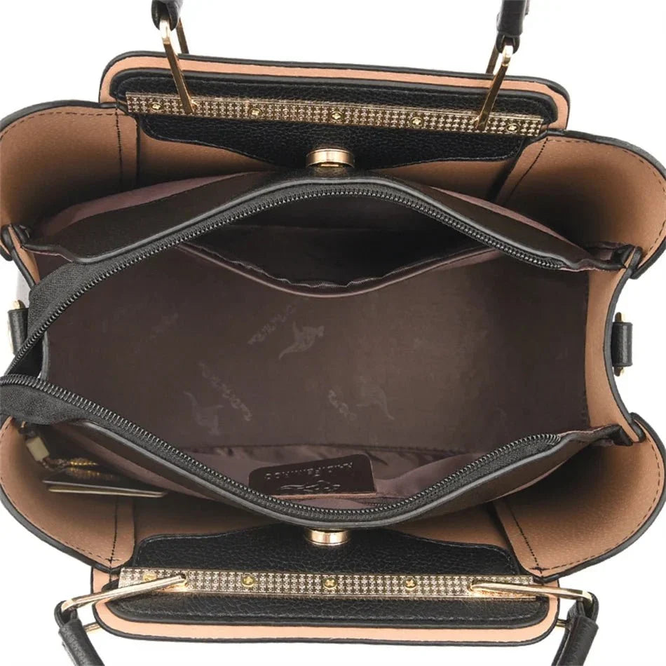 Bolsa Feminina Tote Sofisticada Modelo Royal Luxe