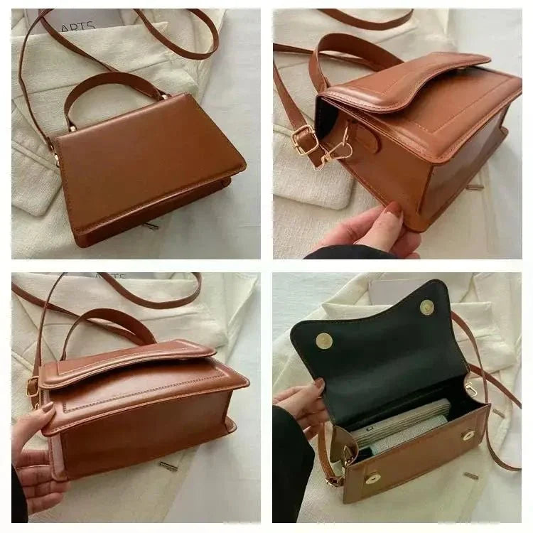 Bolso Bandolera Femenino con Diseño Estructurado Modelo Belle Époque
